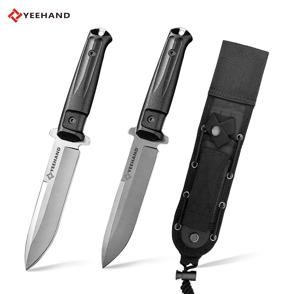 Hot sell 5cr15mov blade ABS handle hunting knife multifunctional fixed blade